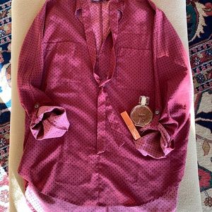 Abercrombie and Fitch dark red blouse